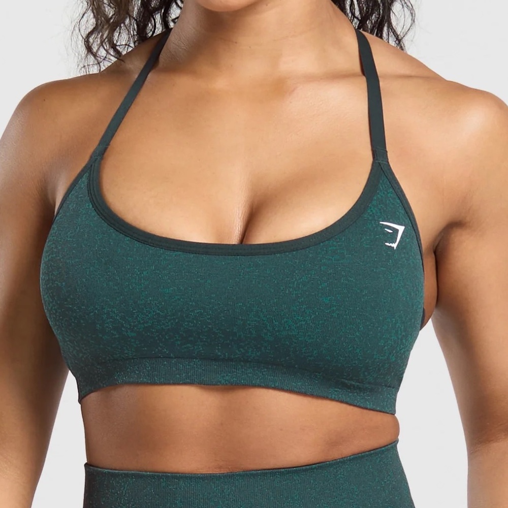 NEW Gymshark Adapt Fleck T Back Bra Teal